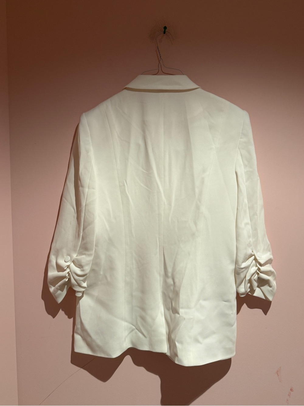 cinq a sept White Single-Button Blazer - Picture 3 of 6
